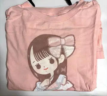 iLiFE! 나란노도카 생탄T셔츠 포메라니안모찌 콜라보 롱T