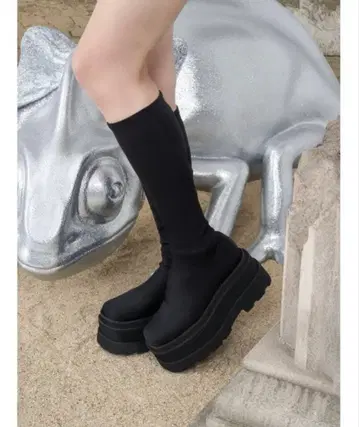 Darich 울트라 스트레치 플랫 부츠 S