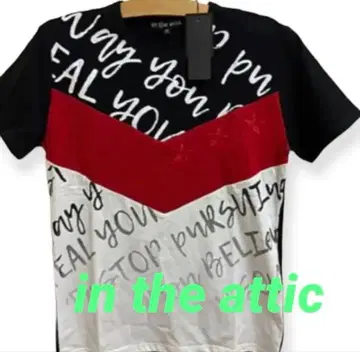 택 포함 새상품 in the attic 남성용 T셔츠 M