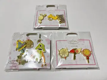 ITS'DEMO 카드캡터 사쿠라 핀 배지 3개 세트