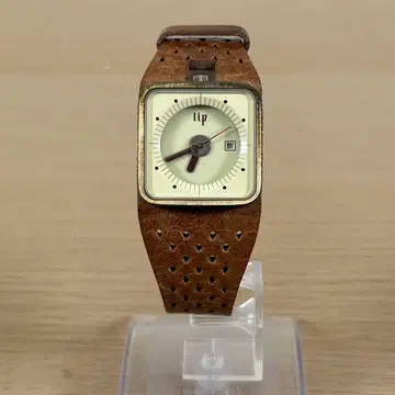립 빈티지 손목시계 브라운 B134