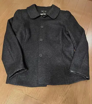 블랙 프라이데이 세일 아네스 베 다크 그레이 피 코트