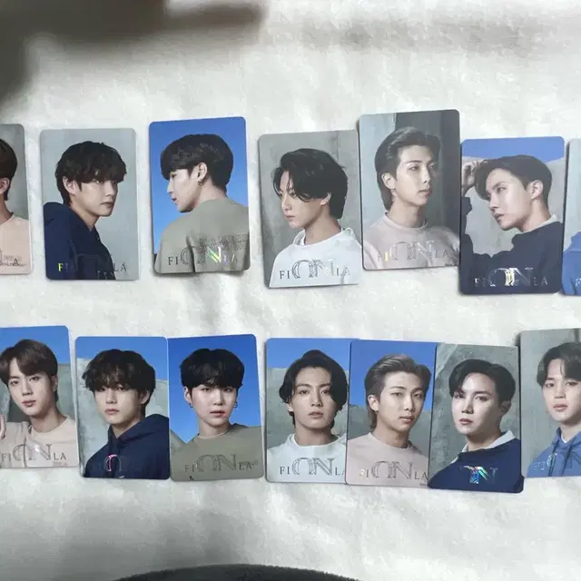 방탄 bts 휠라 온 맵솔온 fila on 포카14장 일괄