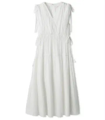 CELFORD 카슈쿨 리본 슬리브리스 원피스 사이즈 38 미사용 새상품