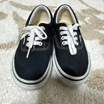 Vans 블랙 스니커즈 키즈 사이즈