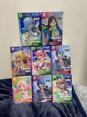 프로젝트 세카이 컬러풀 스테이지 피규어 8개 세트