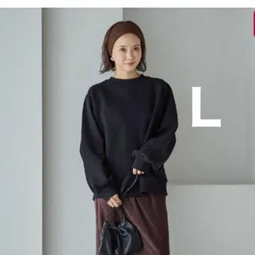 [ 새상품 ] 시마무라 mysa closet 래글런 풀오버 블랙 L