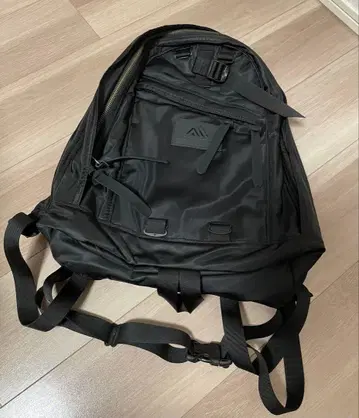 블랙 백팩 조정 가능 스트랩