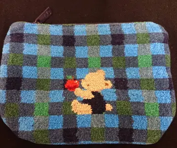 택 포함 미사용 새상품 파미리아 파우치