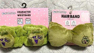 빤쮸토끼 좀비 헤어밴드 리스트 밴드 세트