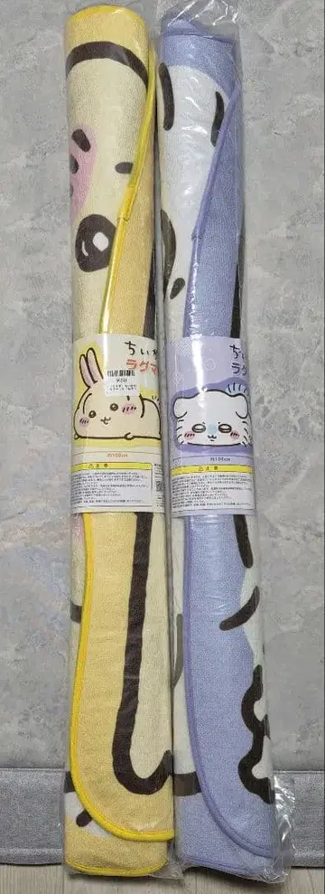 치이카와 (먼작귀) 러그 매트 토끼 & 모몽가 2개 세트