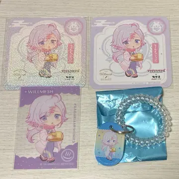 프라가리아 메모리즈 극락탕 코스터 아크릴 키링 윌 메쉬