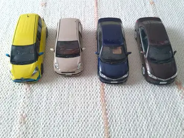 TOYOTA 샘플 미니카 세트