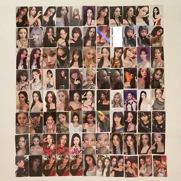 aespa 카리나 지젤 윈터 닝닝 트레이딩 카드 세트