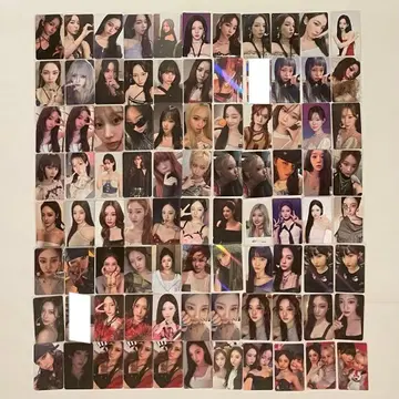 aespa 카리나 지젤 윈터 닝닝 트레이딩 카드 세트