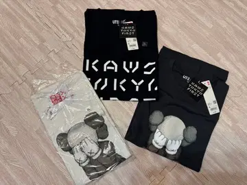 유니클로 UNIQLO 카우스 CAWS 티셔츠 XL