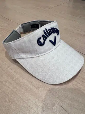 캘러웨이 하운드투스 체크 패턴 골프용 선바이저