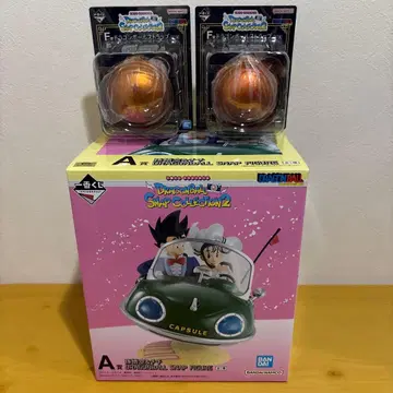 드래곤볼 제일복권 A상 손오공&치치 드래곤볼 스트랩 2점