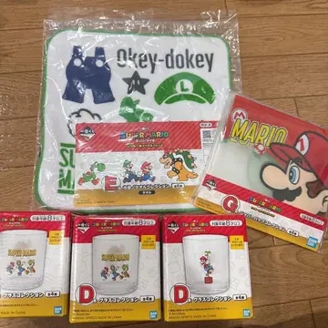 슈퍼 마리오 Okey-dokey 에이프런과 피규어 세트