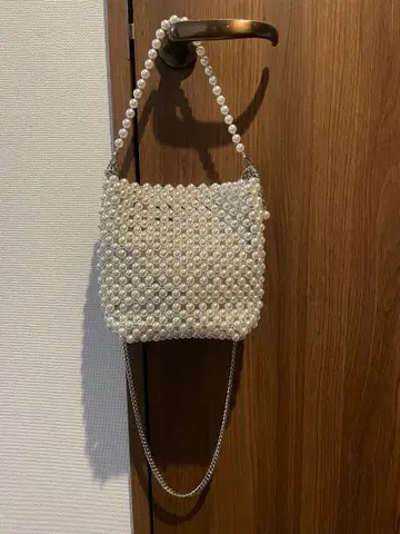 zara 펄 숄더백