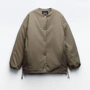 ZARA 워터 레펠런트 퀼팅 자켓 M