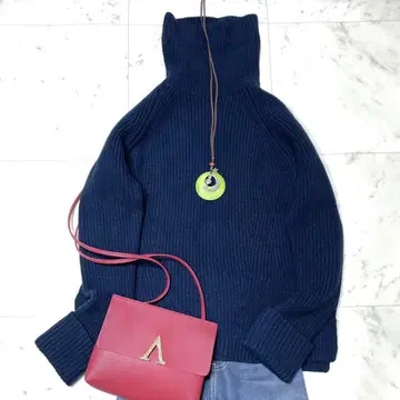 새상품급 그린 라벨 릴랙싱 별주 해밀턴 라무스 울 니트 프리 사이즈