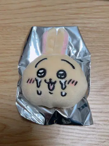 나가노의 곰과 친구들 얼굴 인형 배지 토끼