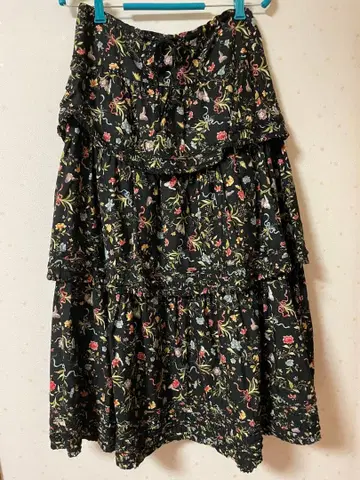 핑크하우스 단단 롱 스커트 L.LL 사이즈