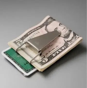 HIGHTIDE 스테인리스 스틸 머니클립