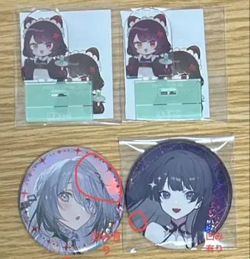 니지산지 캔뱃지 아크릴 스탠드 등