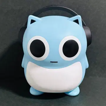 블루햄햄 커다란 SOFVIMATES 피규어 (웃는 얼굴)