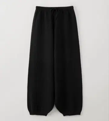 ohotoro 니트 팬츠 black