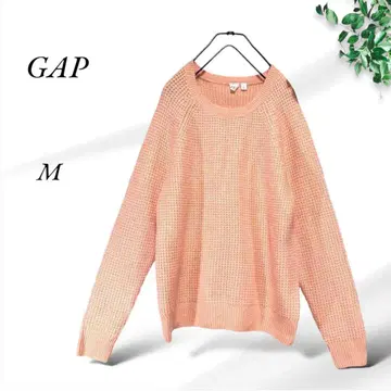 a747.갭/니트 [ M ] 깔끔 핑크/깔끔한/가벼운/성숙/러블리