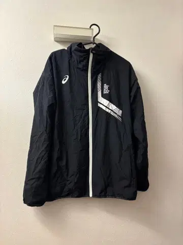 asics 블랙 자켓 L 사이즈