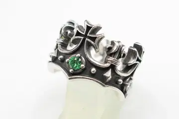 새상품급 12호 딜 디자인 솔리드 크라운 반지