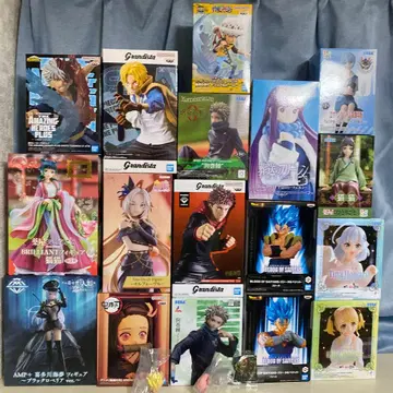 애니메이션 캐릭터 피규어 세트