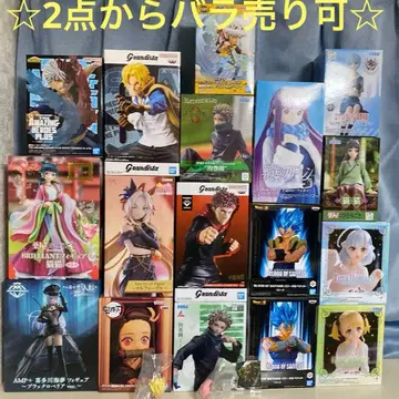 애니메이션 캐릭터 피규어 세트