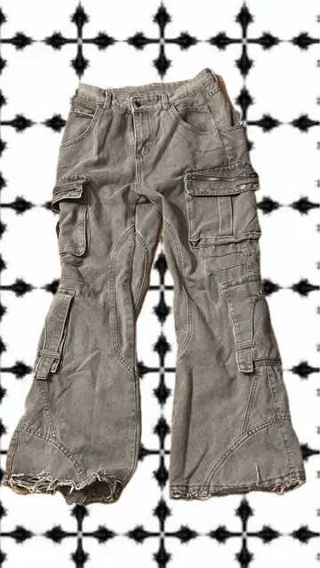 y2k 플레어 데님