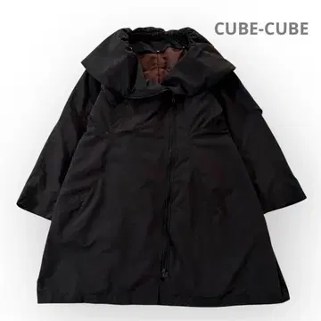 센소유니코 CUBE -CUBE 라이너 포함 롱 코트 블랙 최근 모델