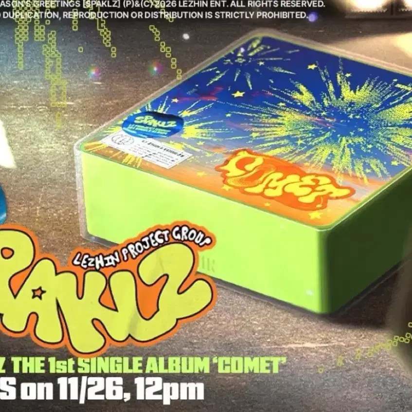 Resin season&#x27;s greetings 2026 buncheol