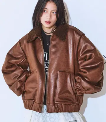 JEANASIS 택 포함 미사용 리버서블 몬스터 블루종