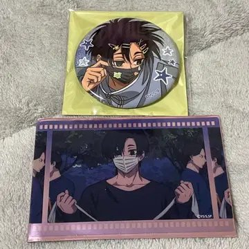 사카모토 데이즈 데코라 세바 마후유 캔뱃지 필름풍 클리어 카드 데코라팝