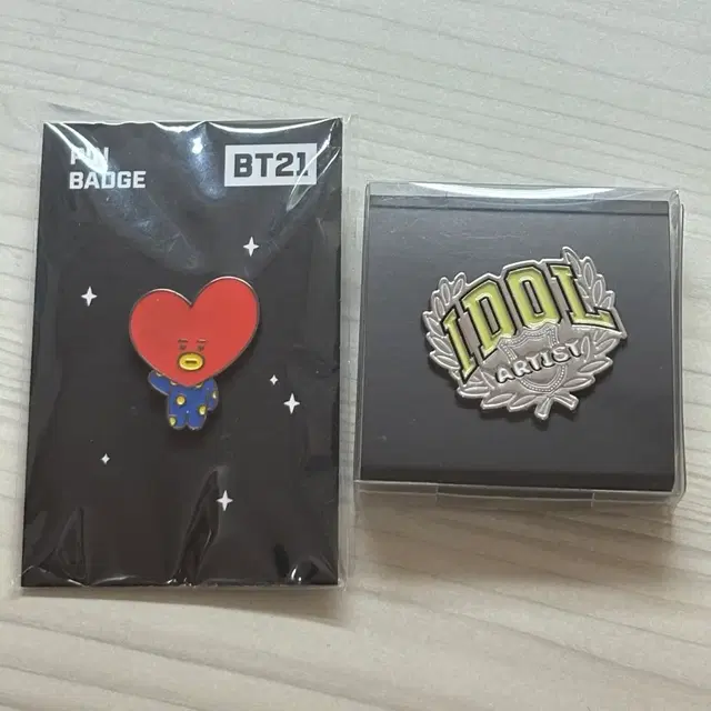 BTS방탄 BT21 뱃지 아이돌 뱃지
