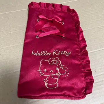 산리오 엔조이 아이돌 시리즈 응원봉 파우치 키티 빨간색 레드