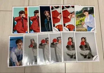 야마다 료스케 공식 사진 묶음 판매 12장 세트 4