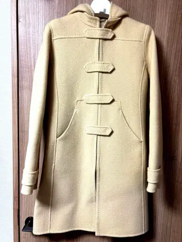 BALLSEY 옅은 베이지색 변형 더플 코트