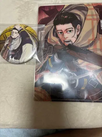 골든 카무이 오가타 컬렉션 캔뱃지/파일