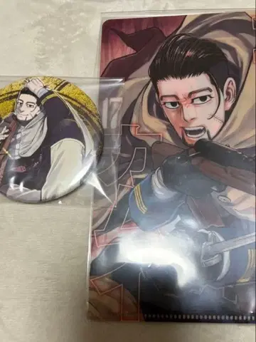 12/21까지 판매 골든 카무이 오가타 컬렉션 캔뱃지/파일