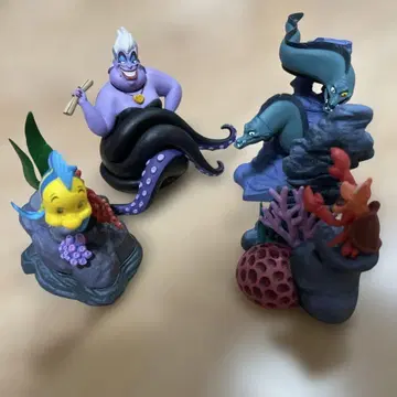 리틀 머메이드 디오라마틱 피규어 4세트