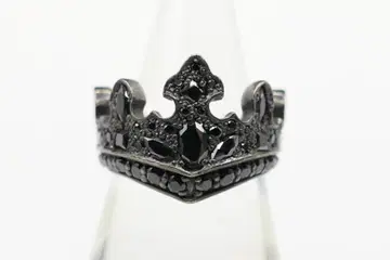 11호 벨벳 라운지 스타더스트 크라운 링 블랙 반지